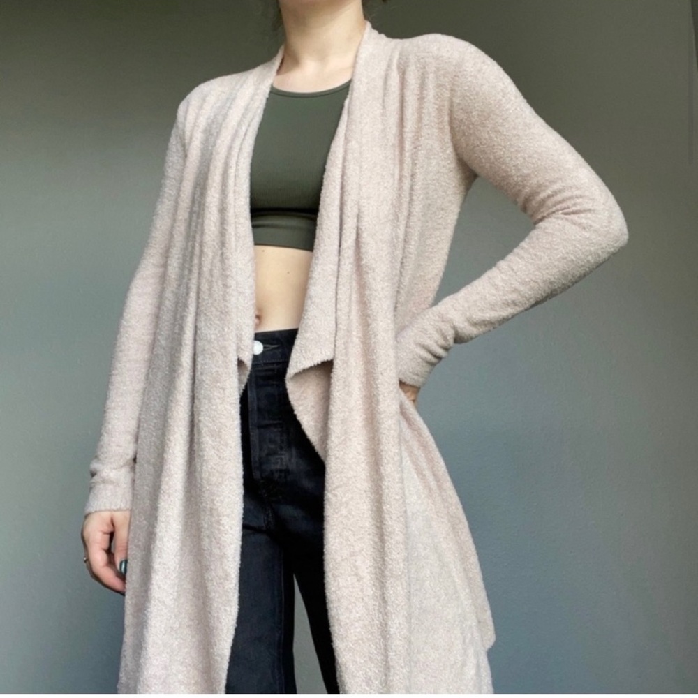 16. Barefoot Dreams Cozychic Ultra Lite Hi/ Lo Cardi